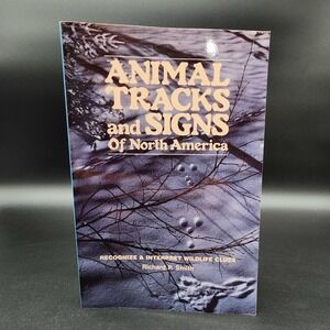 Animal Tracks‎ and Signs of North America Paperback New Old Stock Wildlife Guide
